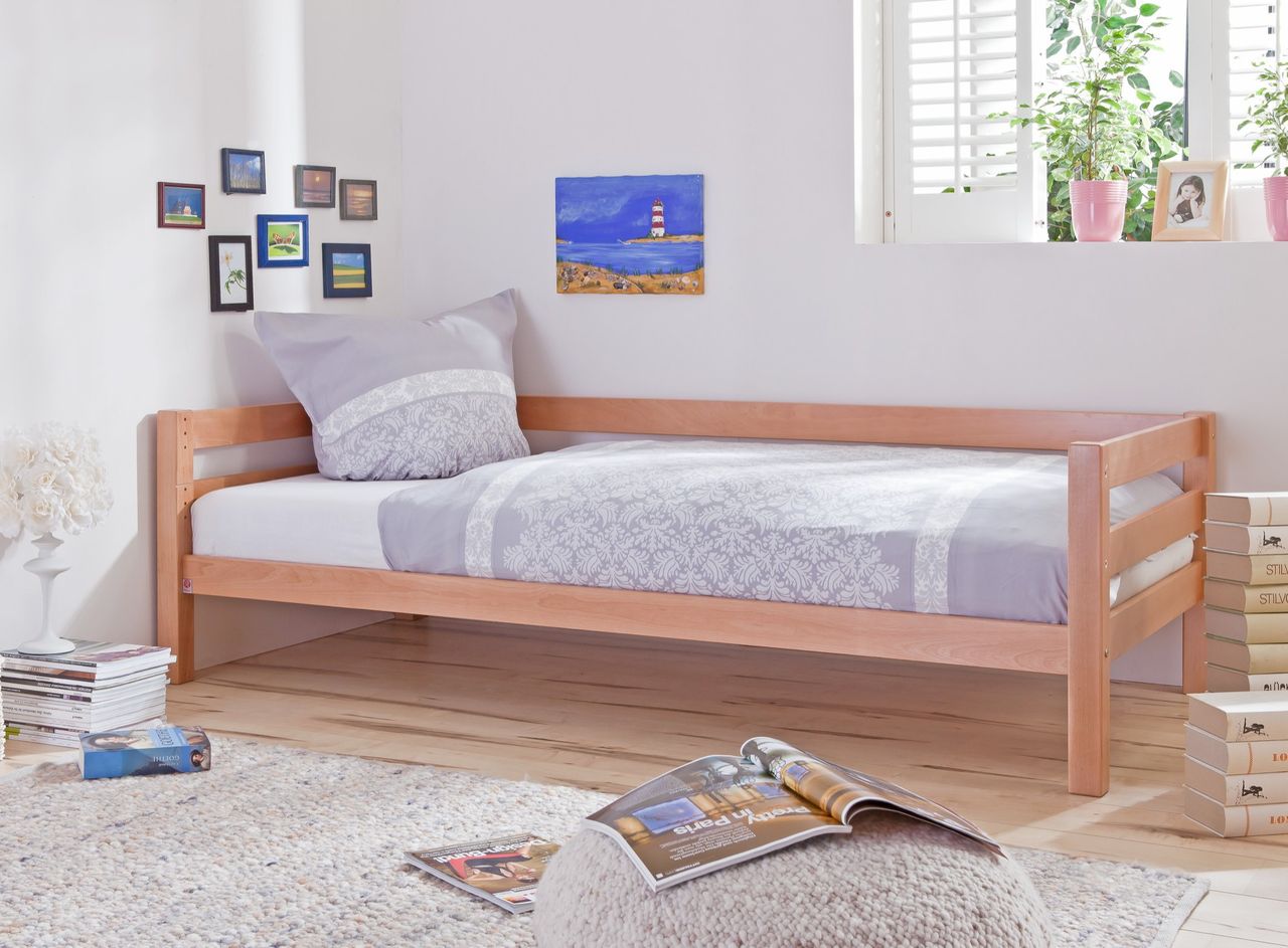 Relita Hochbett TOLI natur lackiert