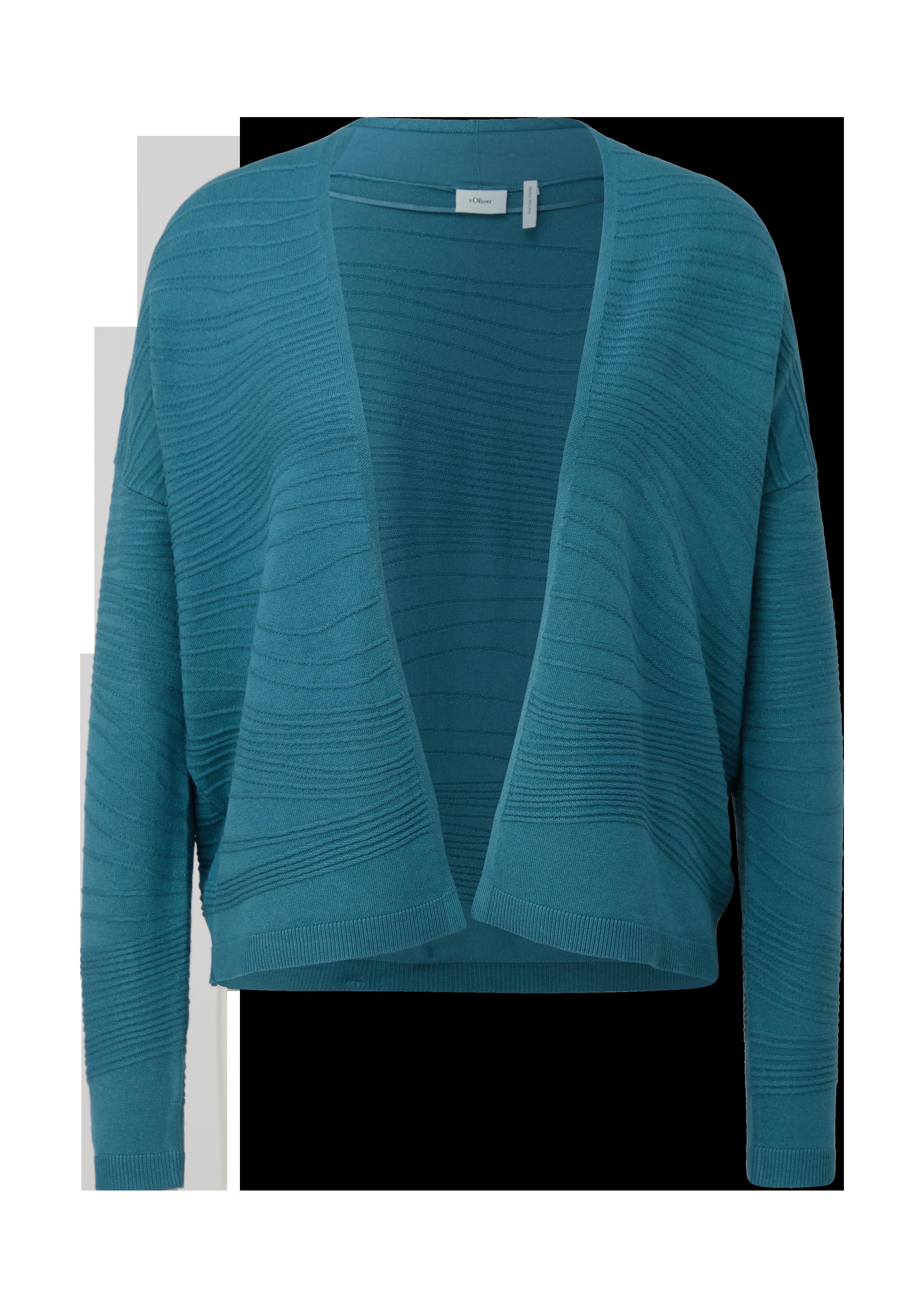 Strickcardigan mit Musterstruktur  2124236-6840