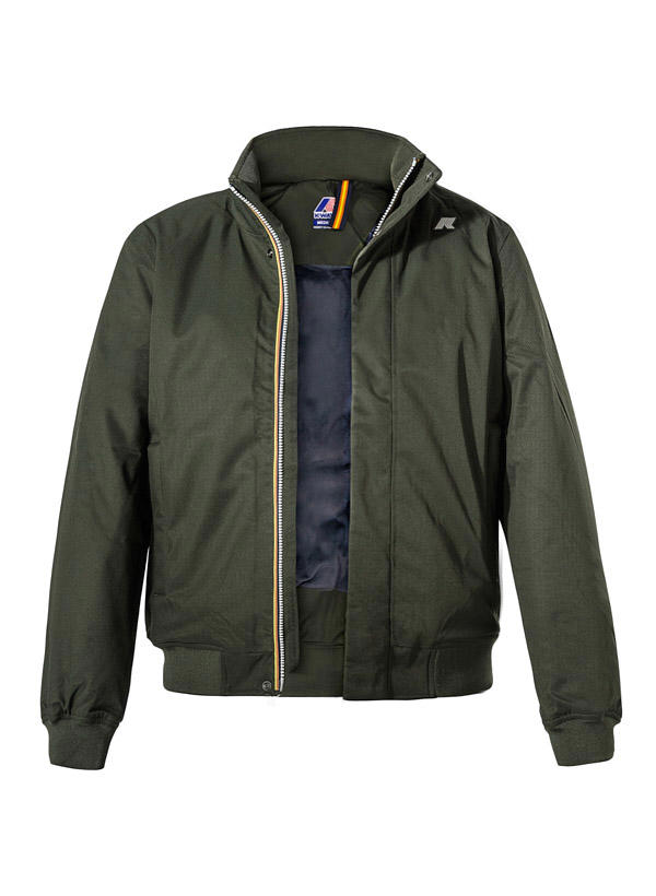 K-WAY, Blouson Amaury, Mikrofaser Primaloft®, dunkelgrün