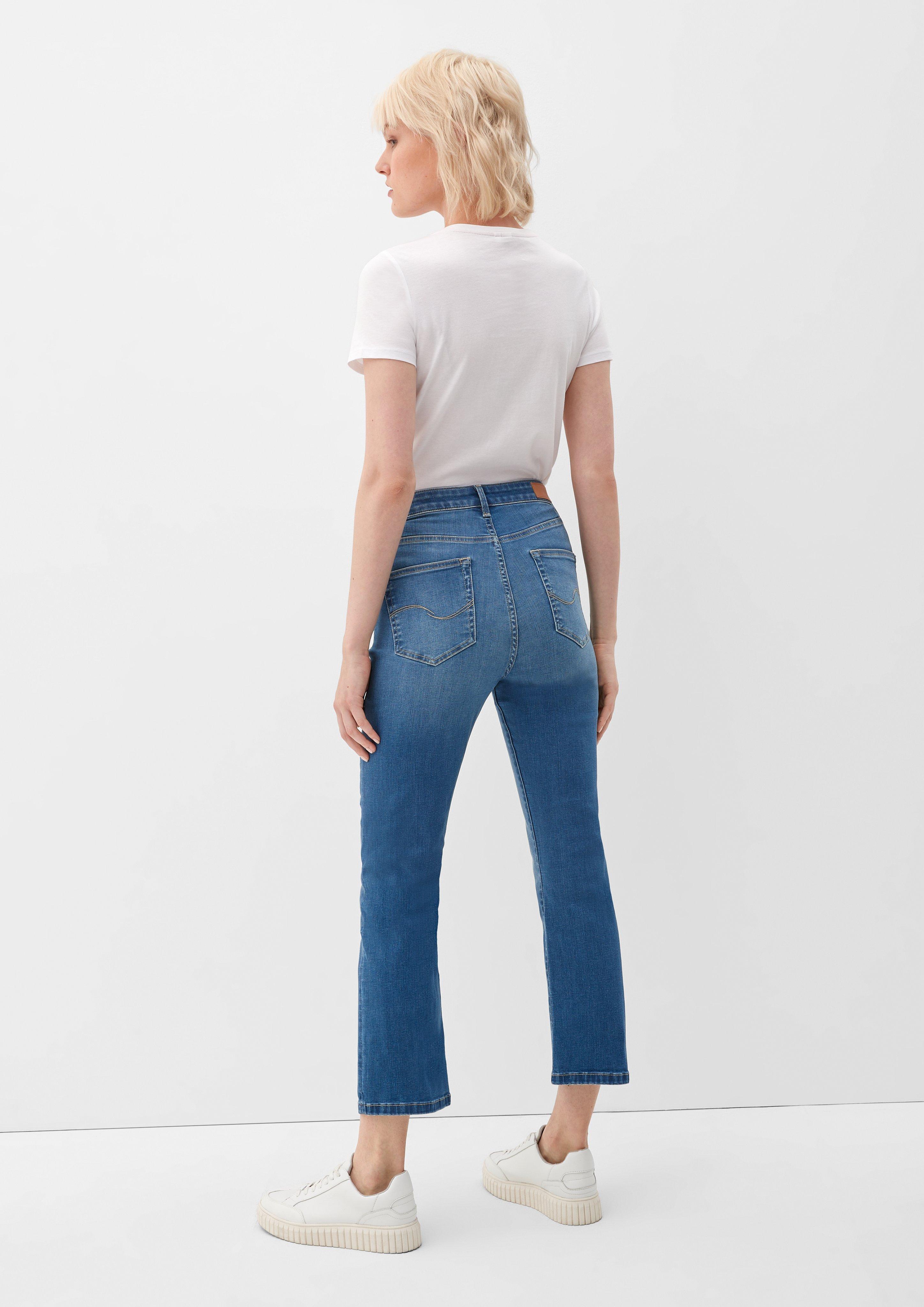 Ankle-Jeans Reena / Slim Fit / High Rise / Flared Leg  2125160-54Z4