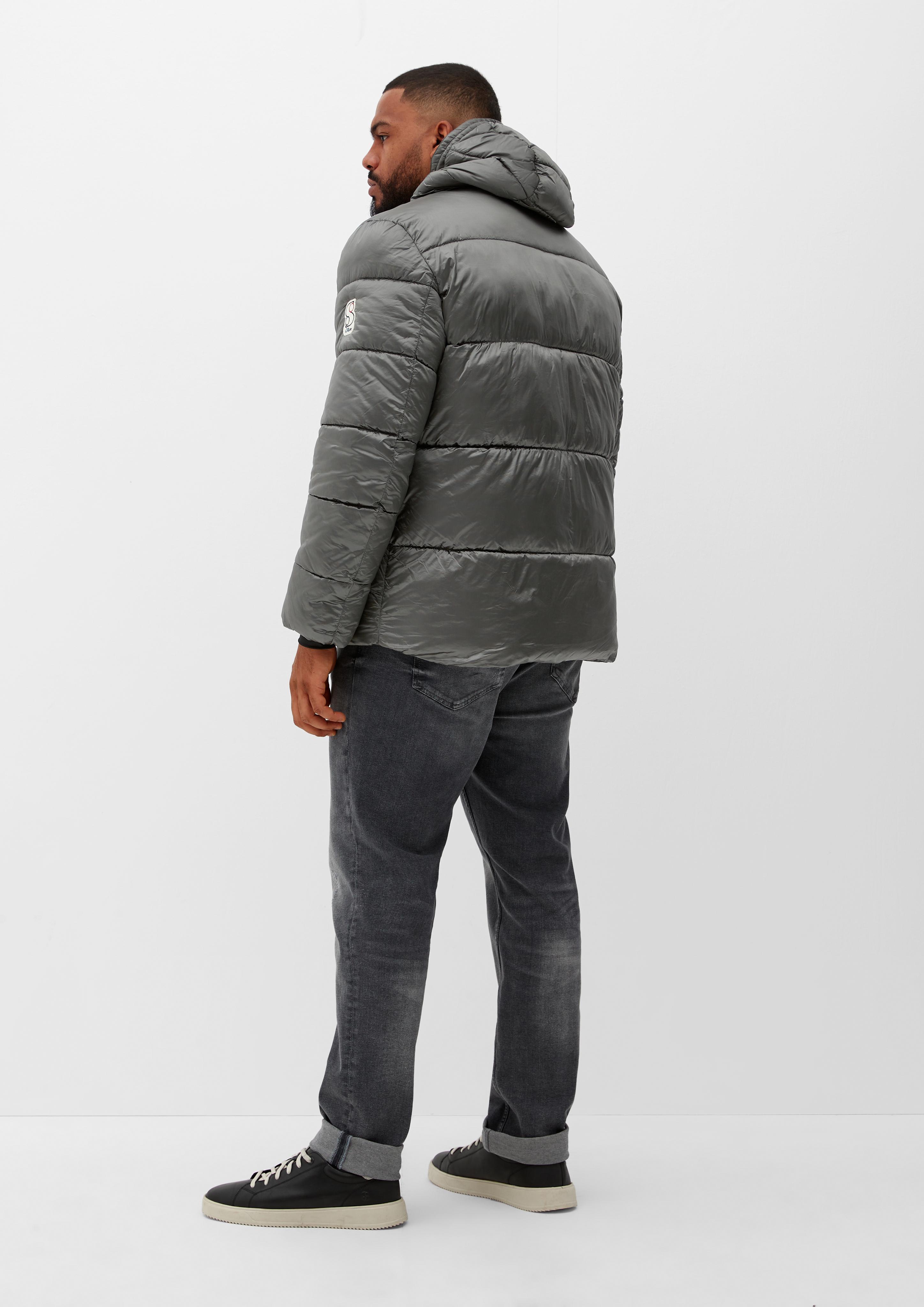Steppjacke mit Logo-Applikation  2128196-0025