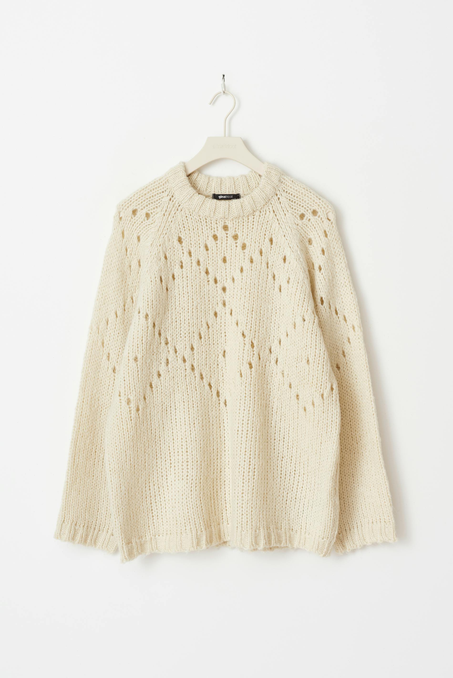 Knitted chunky sweater