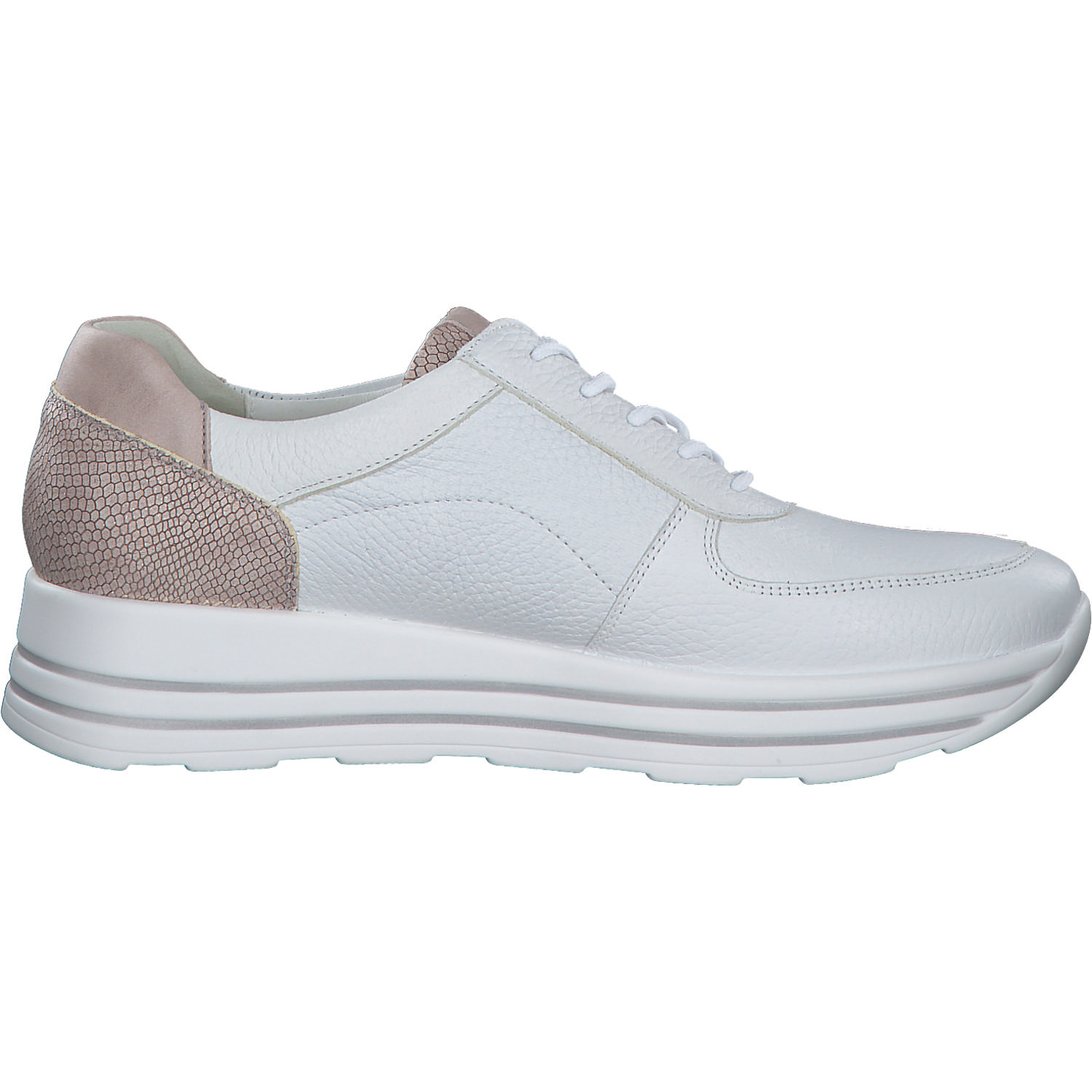 Waldläufer Lana 758009, Schnürschuhe, Damen, Weiß