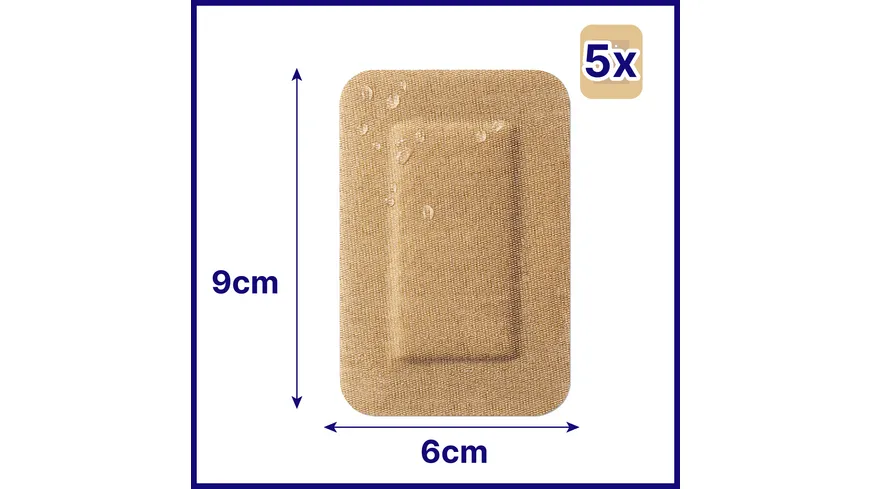 Hansaplast Flexible Wundverband 6x9 cm