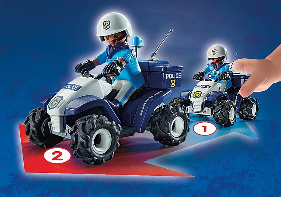 Polizei-Speed Quad