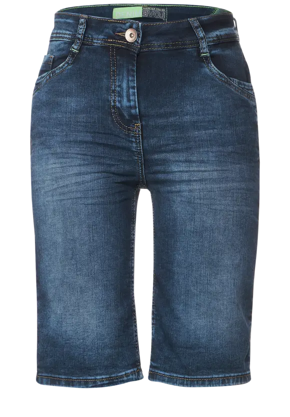 CECIL Slim Fit Jeansshorts