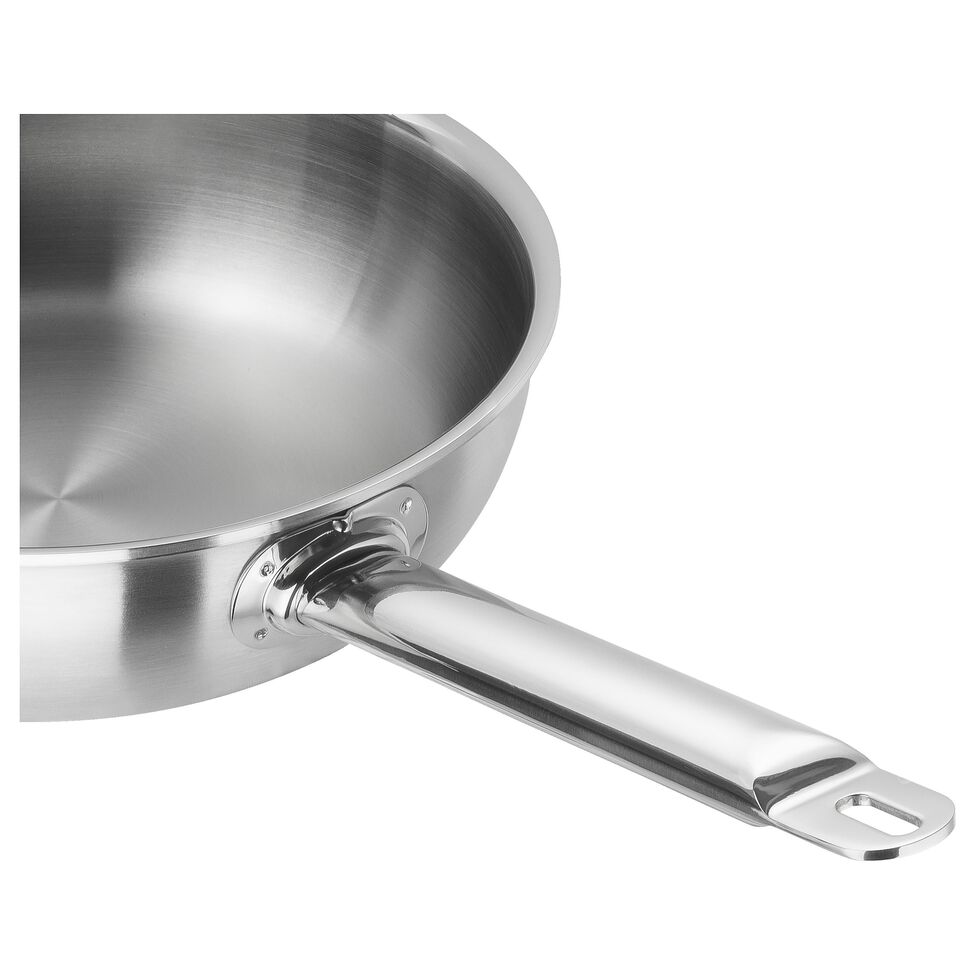 Bratpfanne 20 cm, 18/10 Edelstahl, Silber