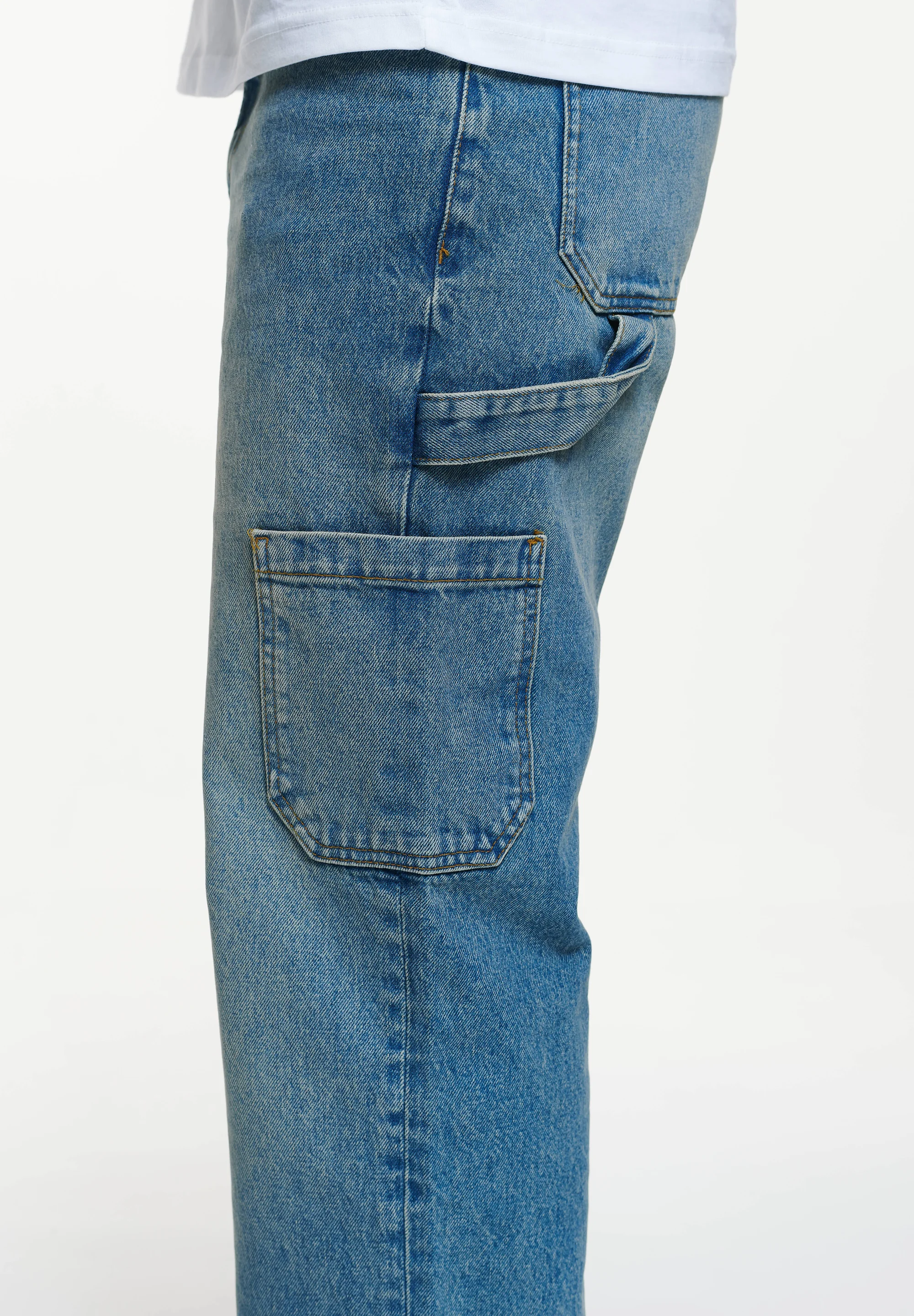 2Y Studios ELADAN WORKER BAGGY - Vaqueros holgados