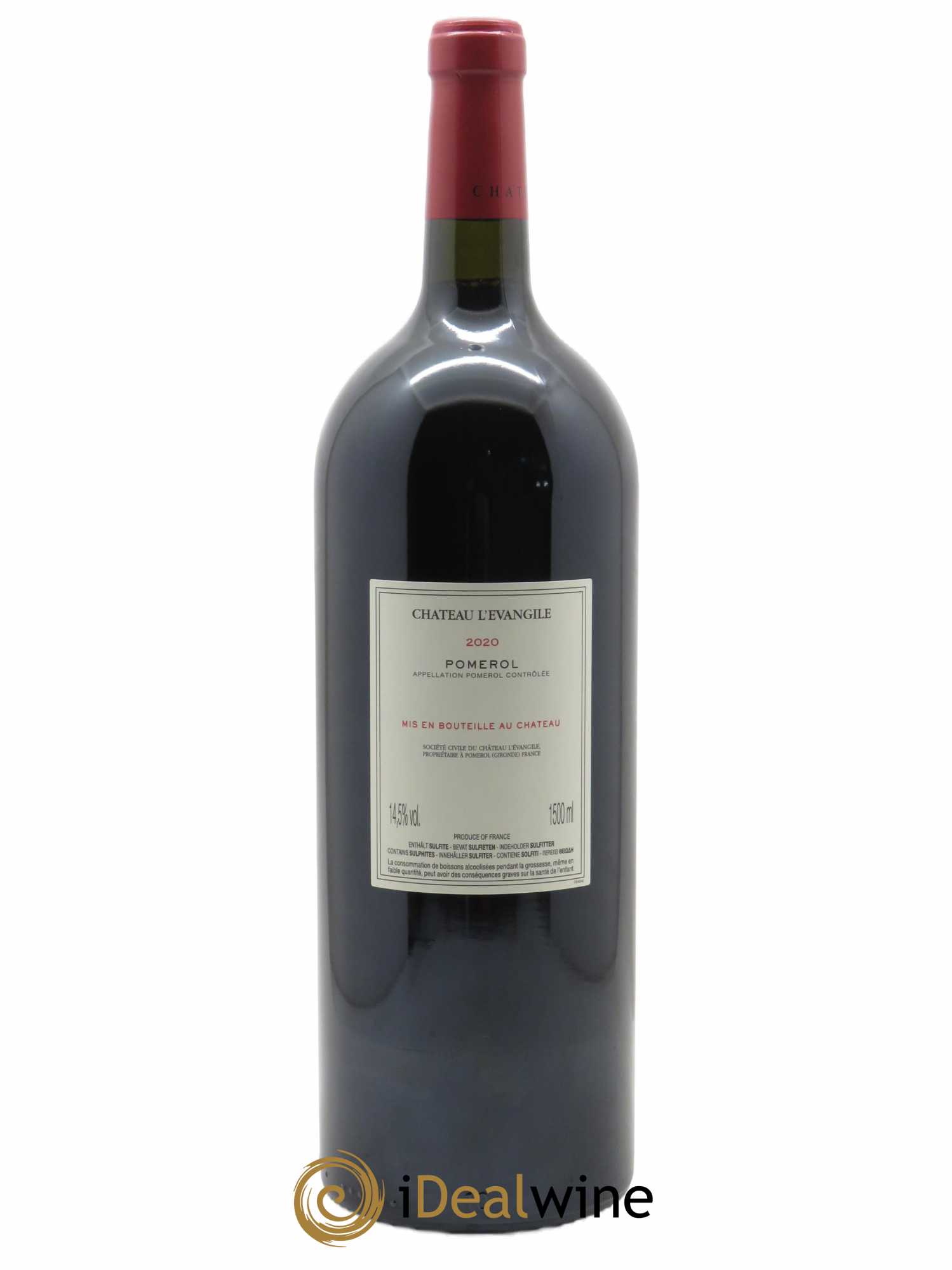 Château l'Évangile (CBO à partir de 3 MG) 2020 - Lot de 1 Magnum