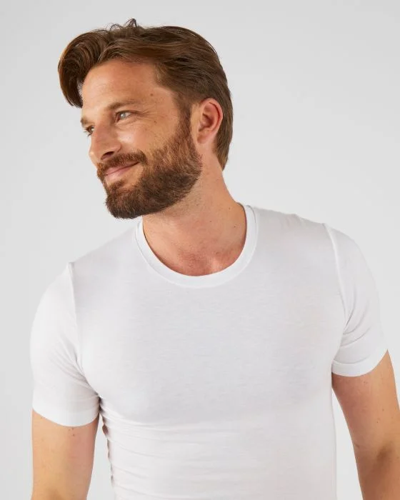 Tee-shirt manches courtes microfibre, effet relaxant Thermolactyl