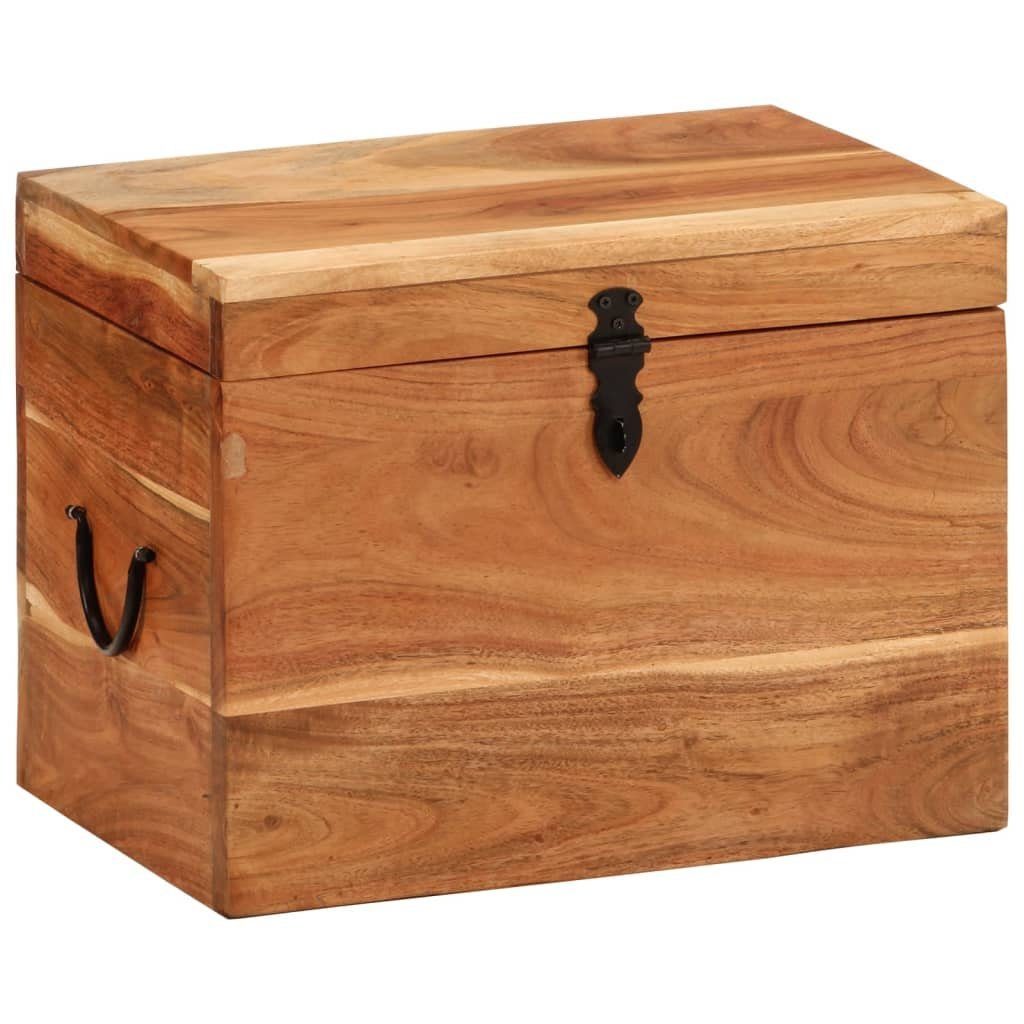 vidaXL Aufbewahrungsbox Aufbewahrungsbox 39x28x31 cm Massivholz Akazie (1 St)