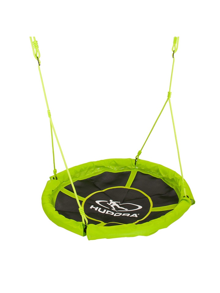 Hudora Nestschaukel in Grün/ Schwarz - Ø 110 cm - ab 3 Jahren günstig kaufen onesize