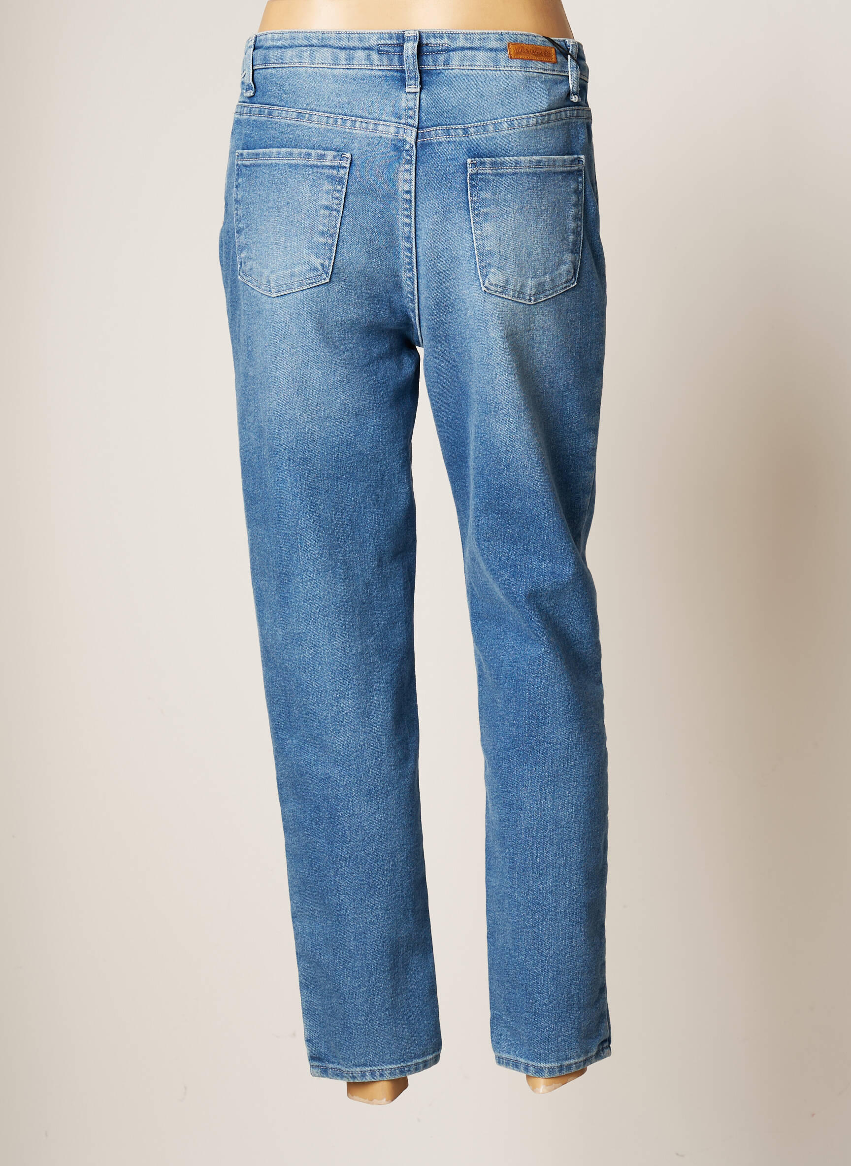 Lcdn Jeans Coupe Slim Femme couleur bleu