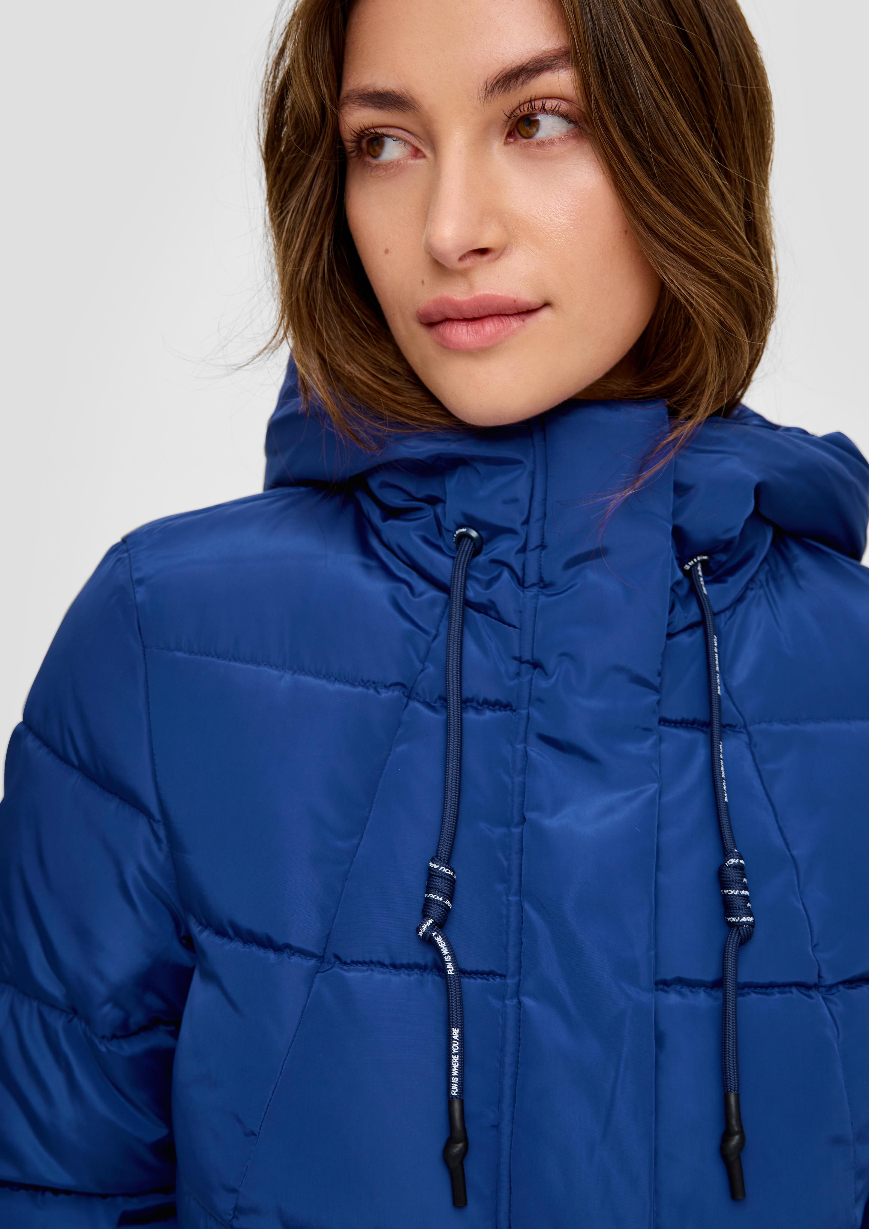 Steppjacke mit Reißverschlusstaschen  2130059-5618