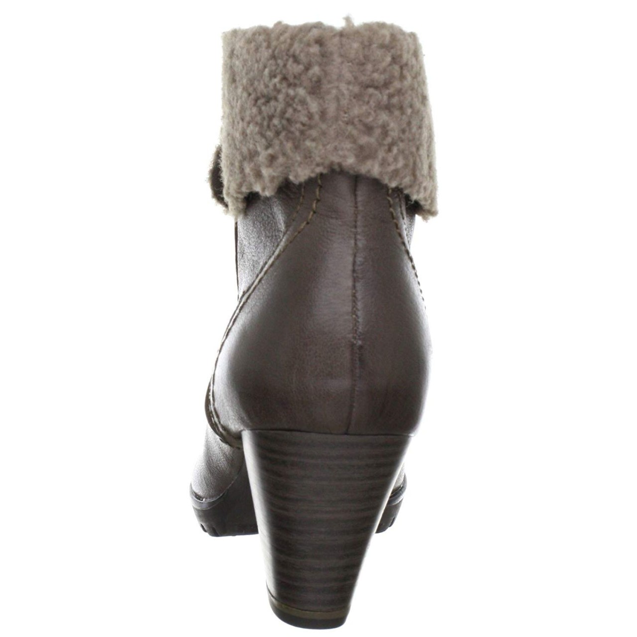 JANA Schnür-Stiefeletten braun