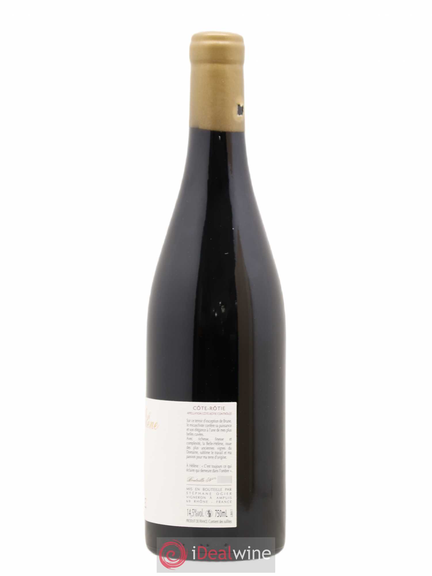 Côte-Rôtie La Belle Hélène Michel et Stéphane Ogier  2017 - Lot de 1 Bouteille
