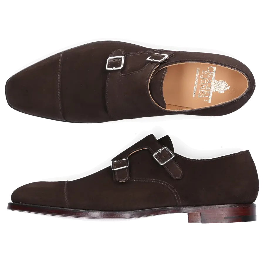 Crockett & Jones - Monk Schuhe LOWNDES braun - braun