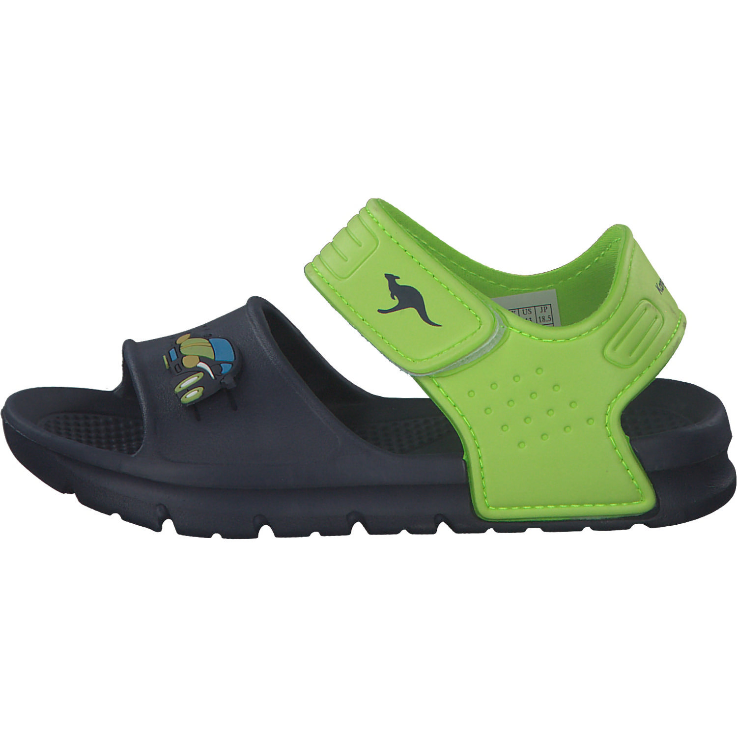 KangaROOS KangaSwim II 18557, Badeschuhe, Kinder, dk navy/lime