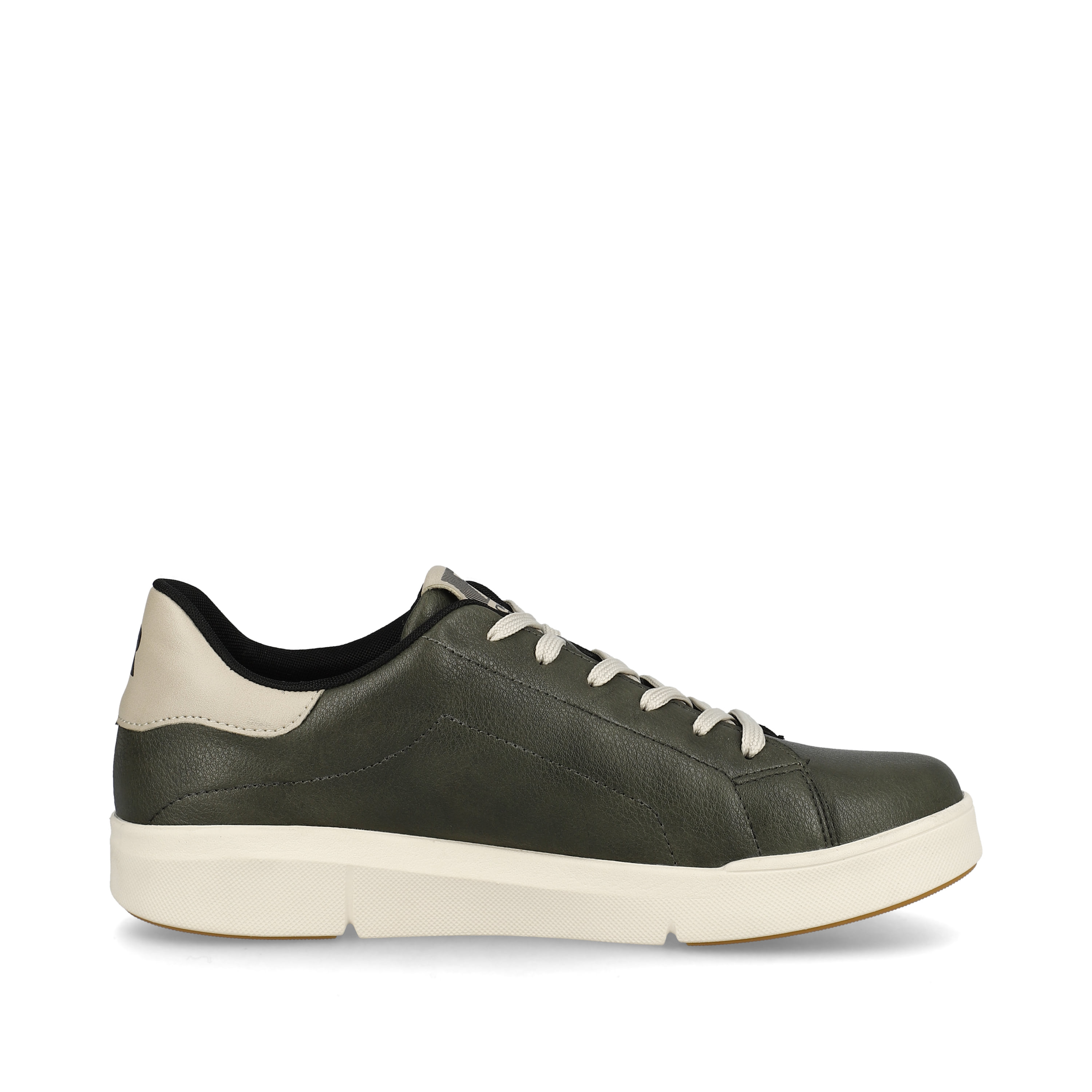 Rieker Damen Sneaker Low khaki grey