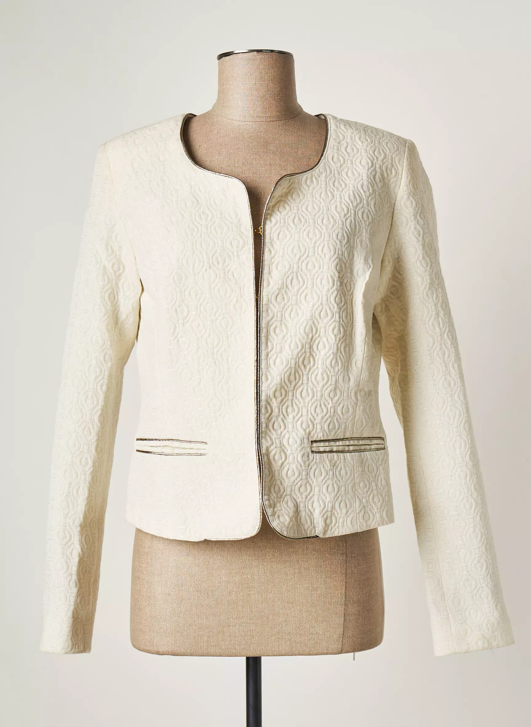 La Petite Francaise Vestecasual Femme couleur beige