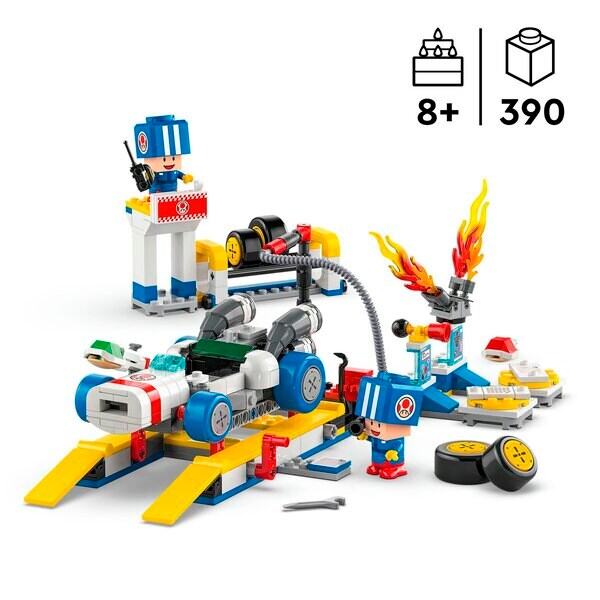 LEGO Super Mario 72035 Mario Kart – Γκαράζ Φρύνων