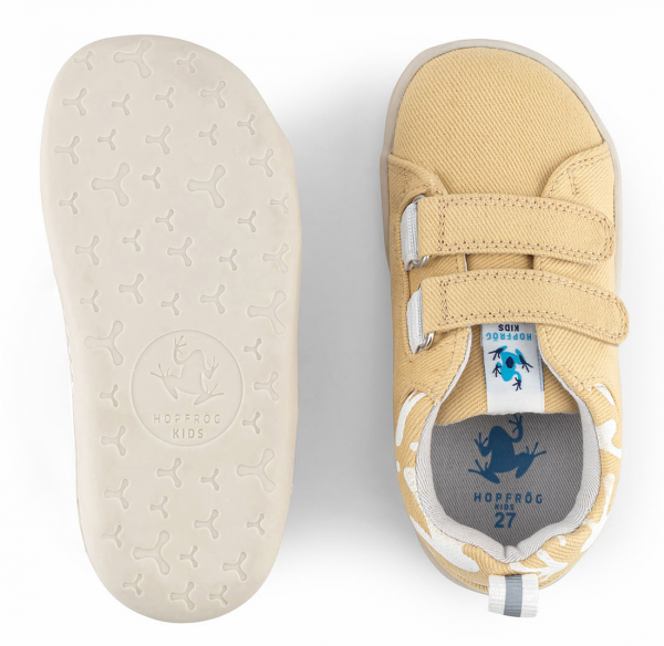 HopFrög ~ Smart Walker Canvas Sneaker ~ Eco Yellow