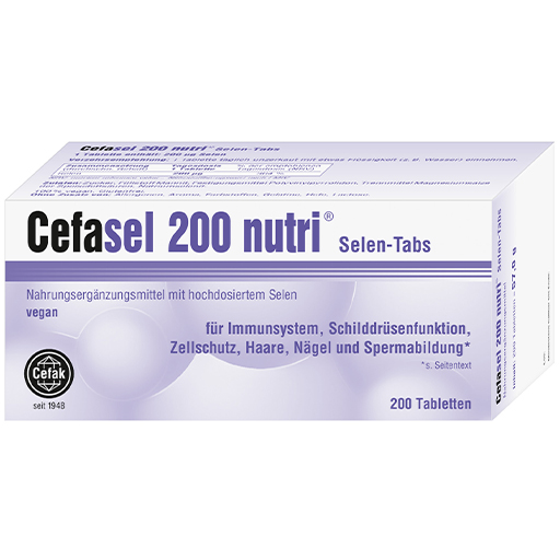 CEFASEL 200 nutri Selen-Tabs  200 St  Tabletten