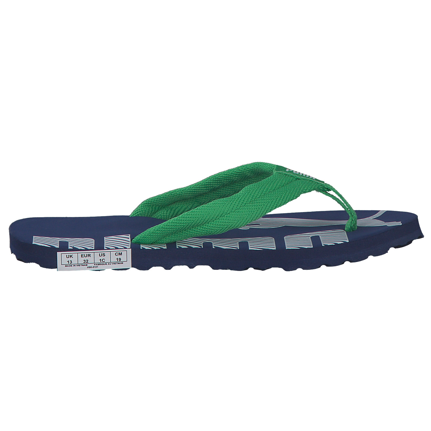 Puma Epic Flip v2 Jr. 360288 M, Zehentrenner, Kinder, elektro blue-island green