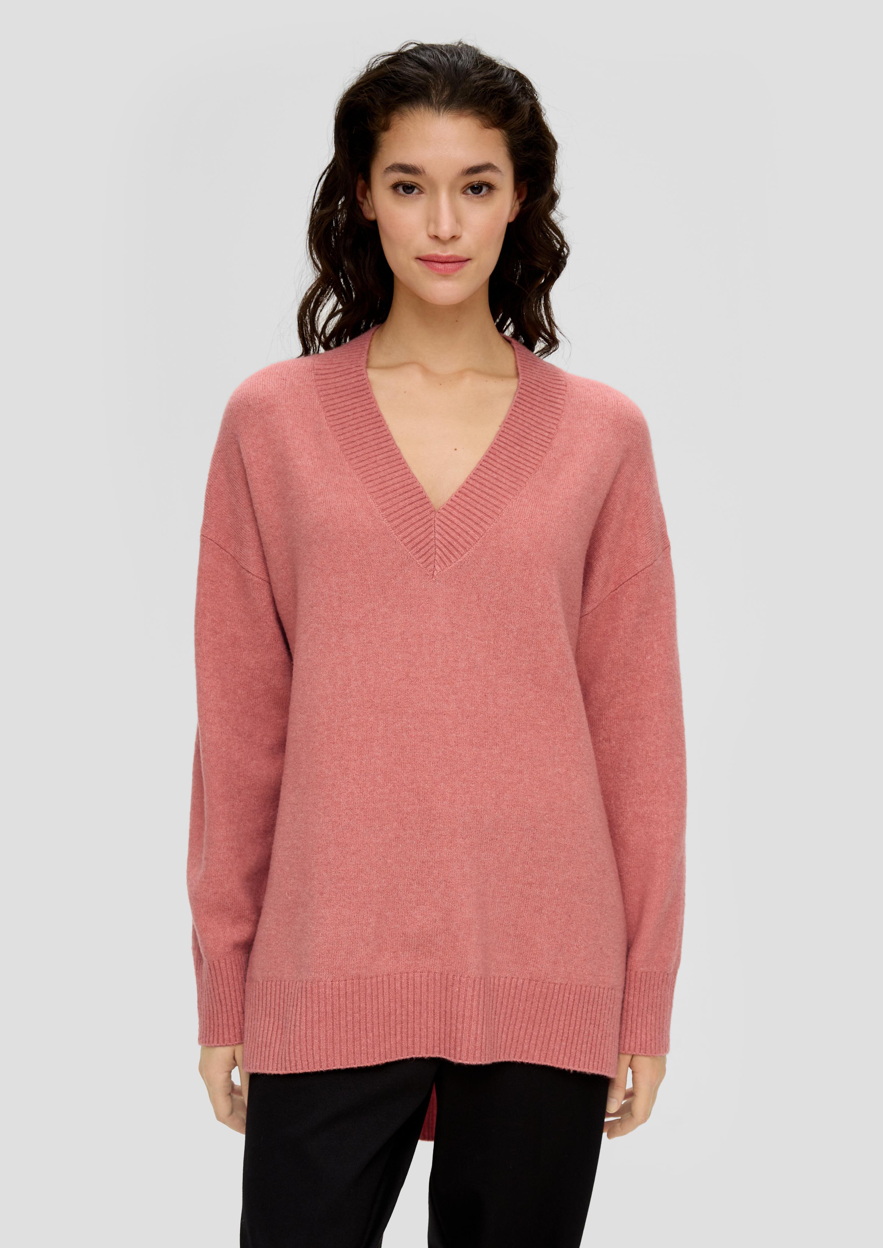 Strickpullover aus Wollmix  2136012-2074