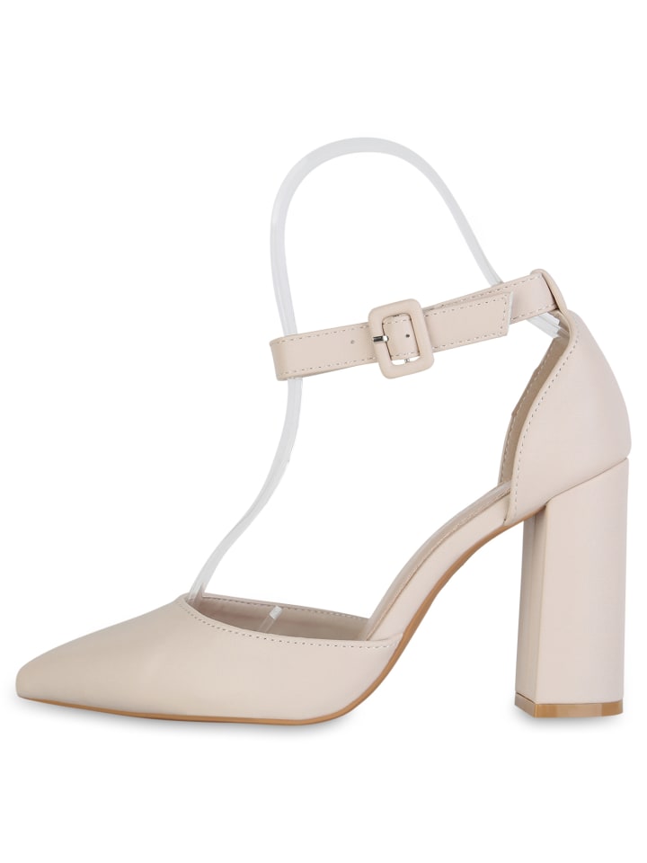 VAN HILL Spitze Pumps Alice in Beige günstig kaufen