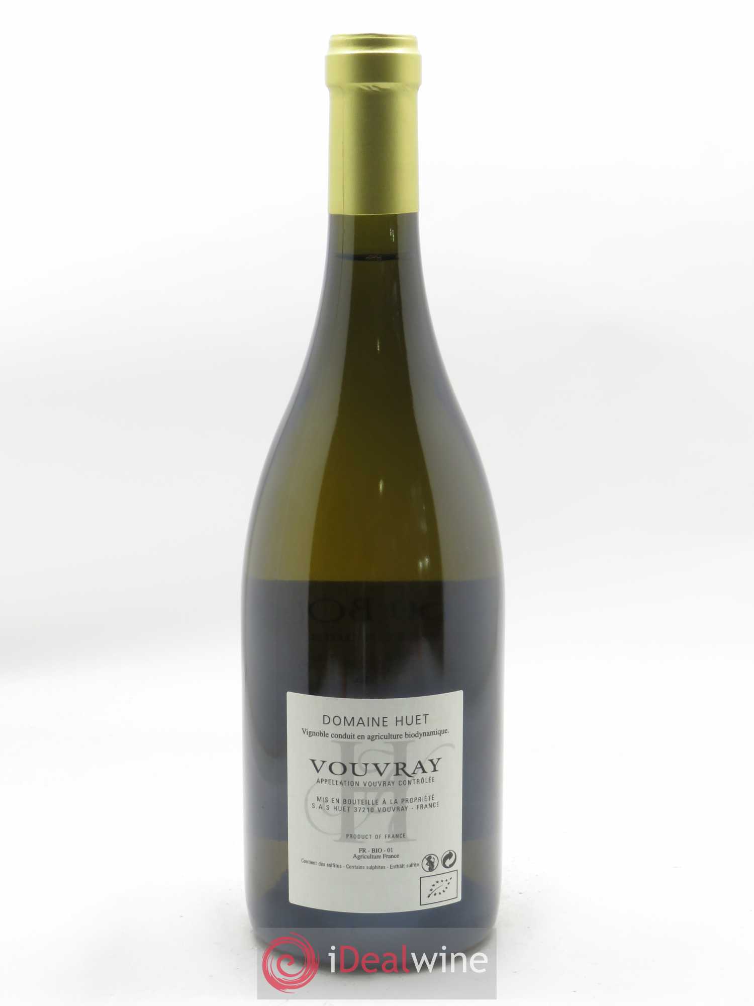 Vouvray Clos du Bourg Moelleux Huet (Domaine)  2018 - Lot de 1 Bouteille