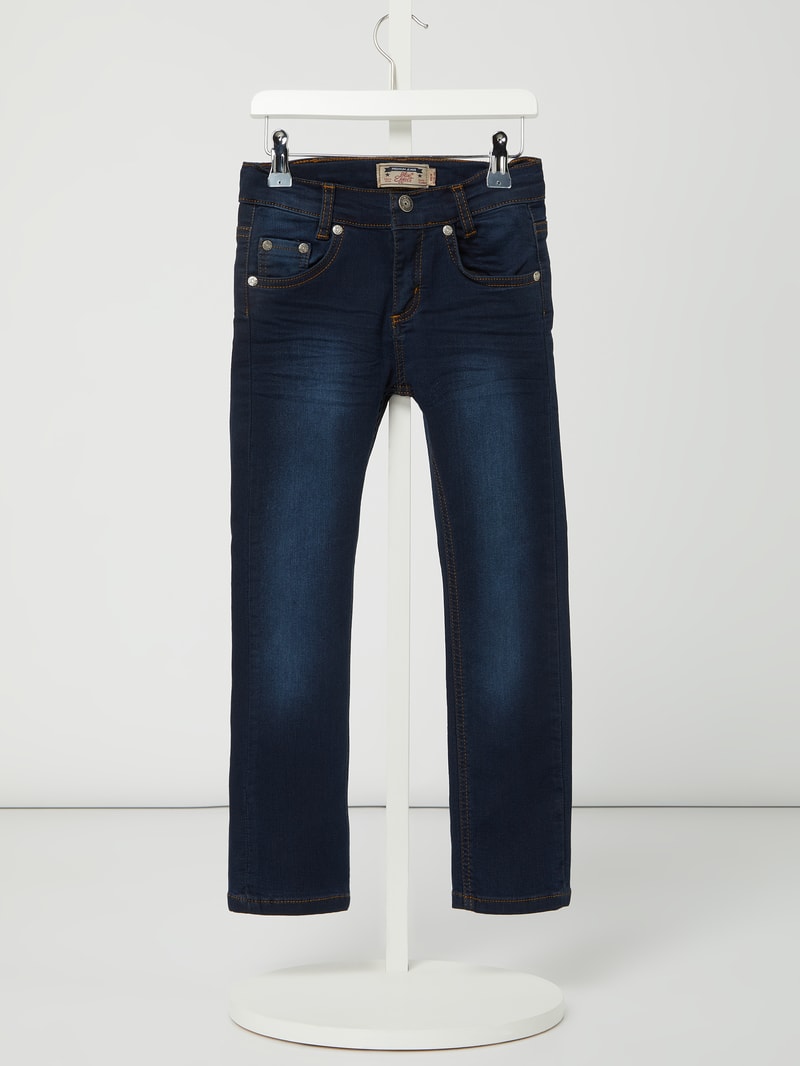 Skinny Fit Jeans mit Stretch-Anteil in jeans