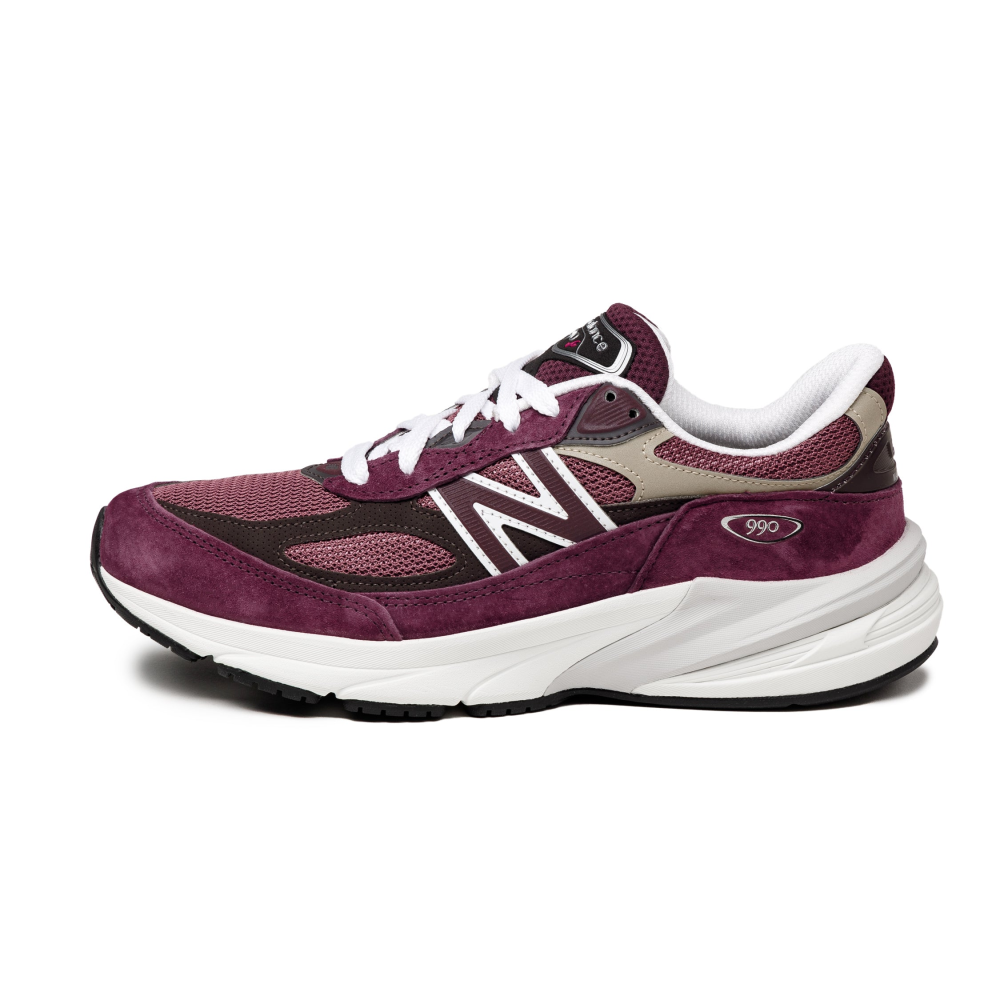 New Balance 990v6 Burgundy - Made in USA U990BT6 / rot