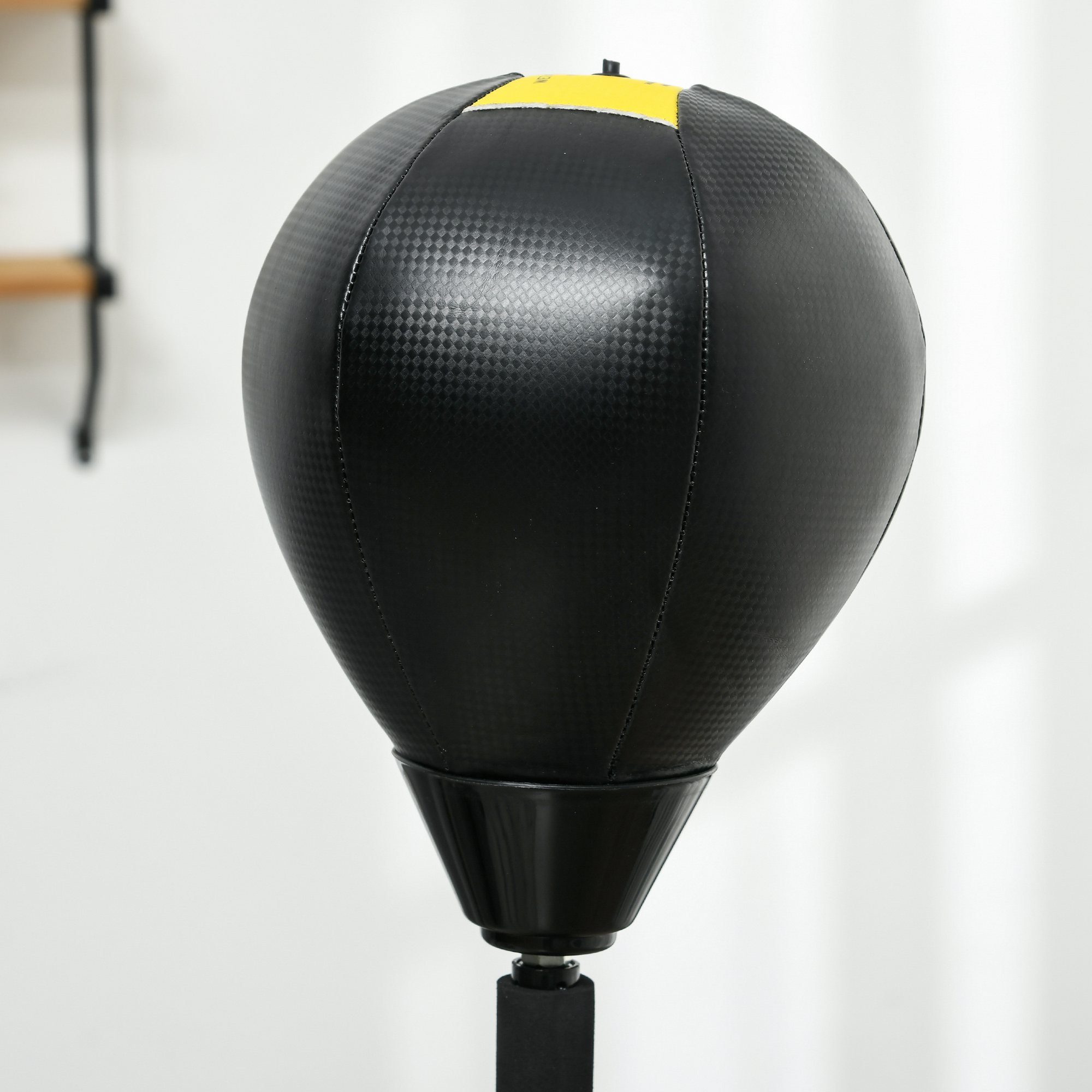 SPORTNOW Punchingball Boxball 145-180 cm höhenverstellbarer Standbox-Trainer (Standboxball, 1-tlg., Speedball), für Training, Übung, Schwarz