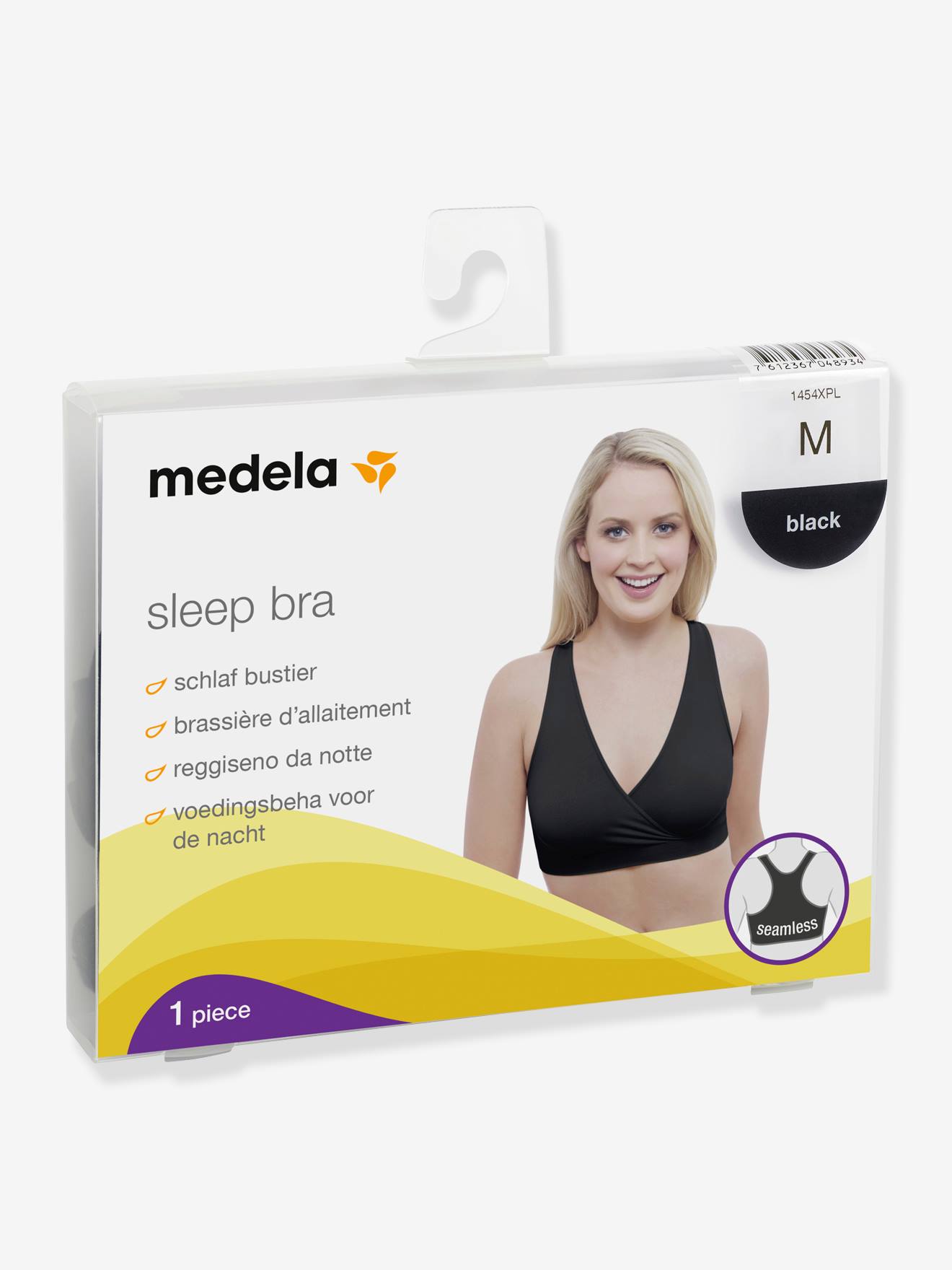 Brassière d’allaitement de nuit MEDELA noir