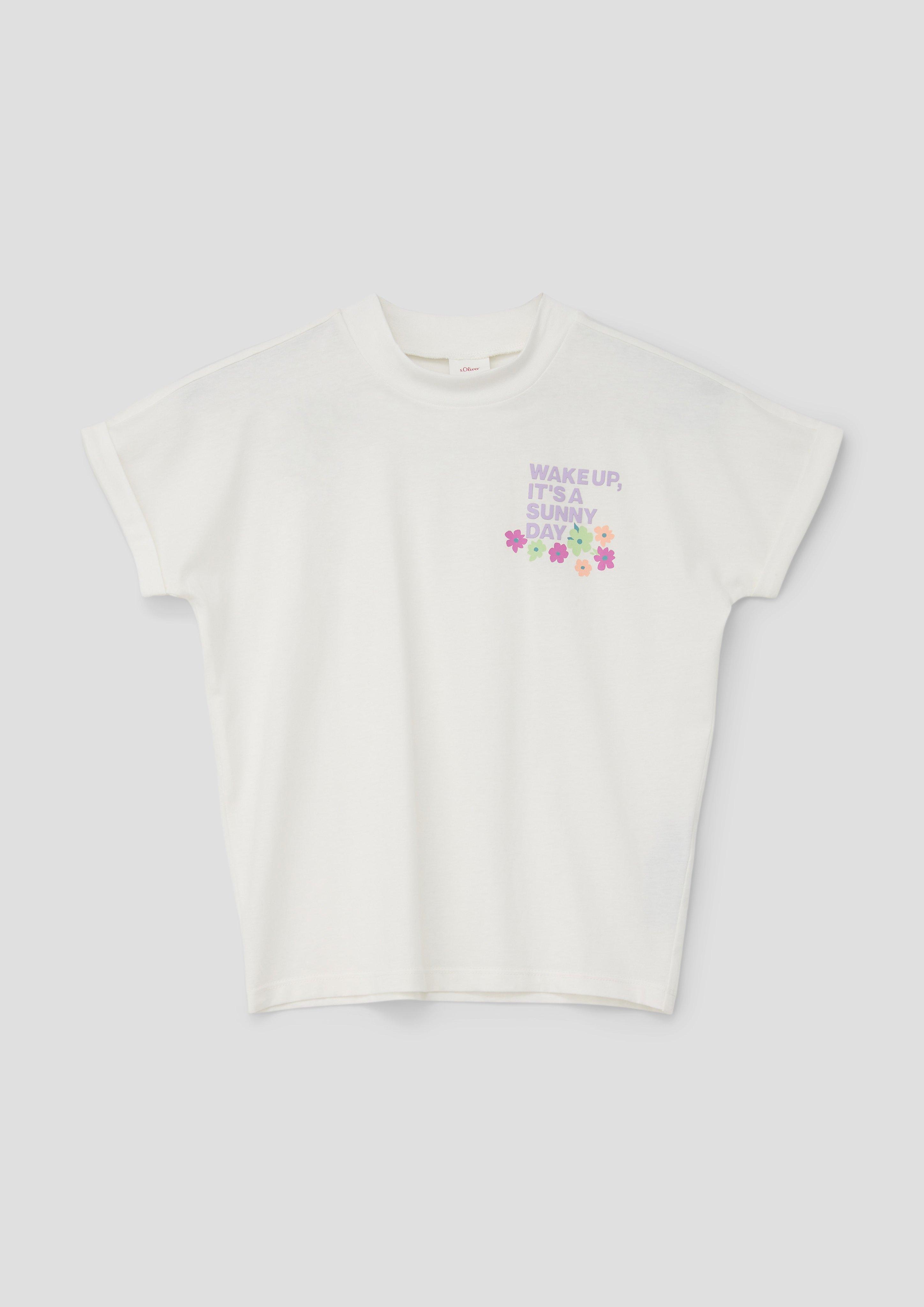 T-Shirt mit Frontprint  2142422-0210