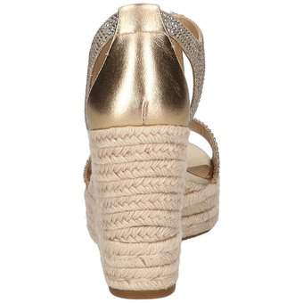 Michael Kors Berkley Mid Wedge in gold