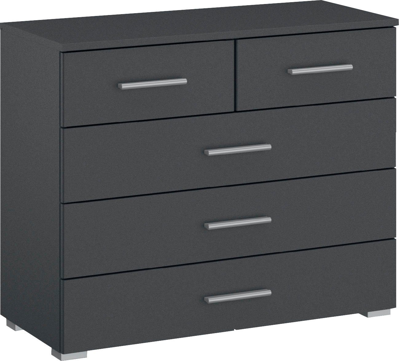 rauch Schubkastenkommode Base, geräumige Schubkästen optional in moderner Hochglanz-Front