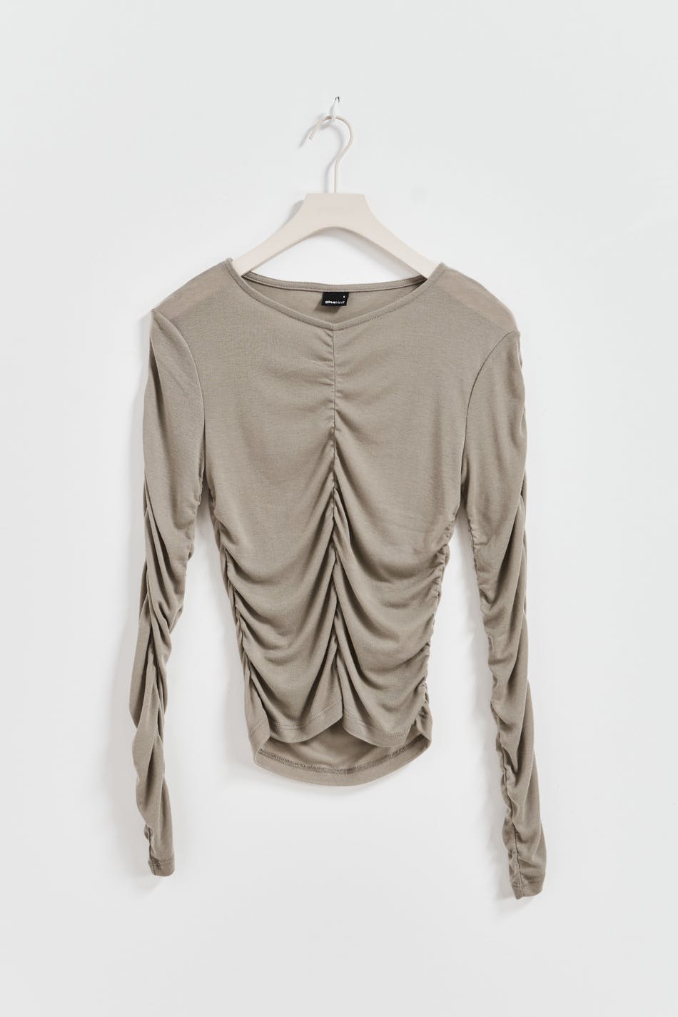 Ruched ls top