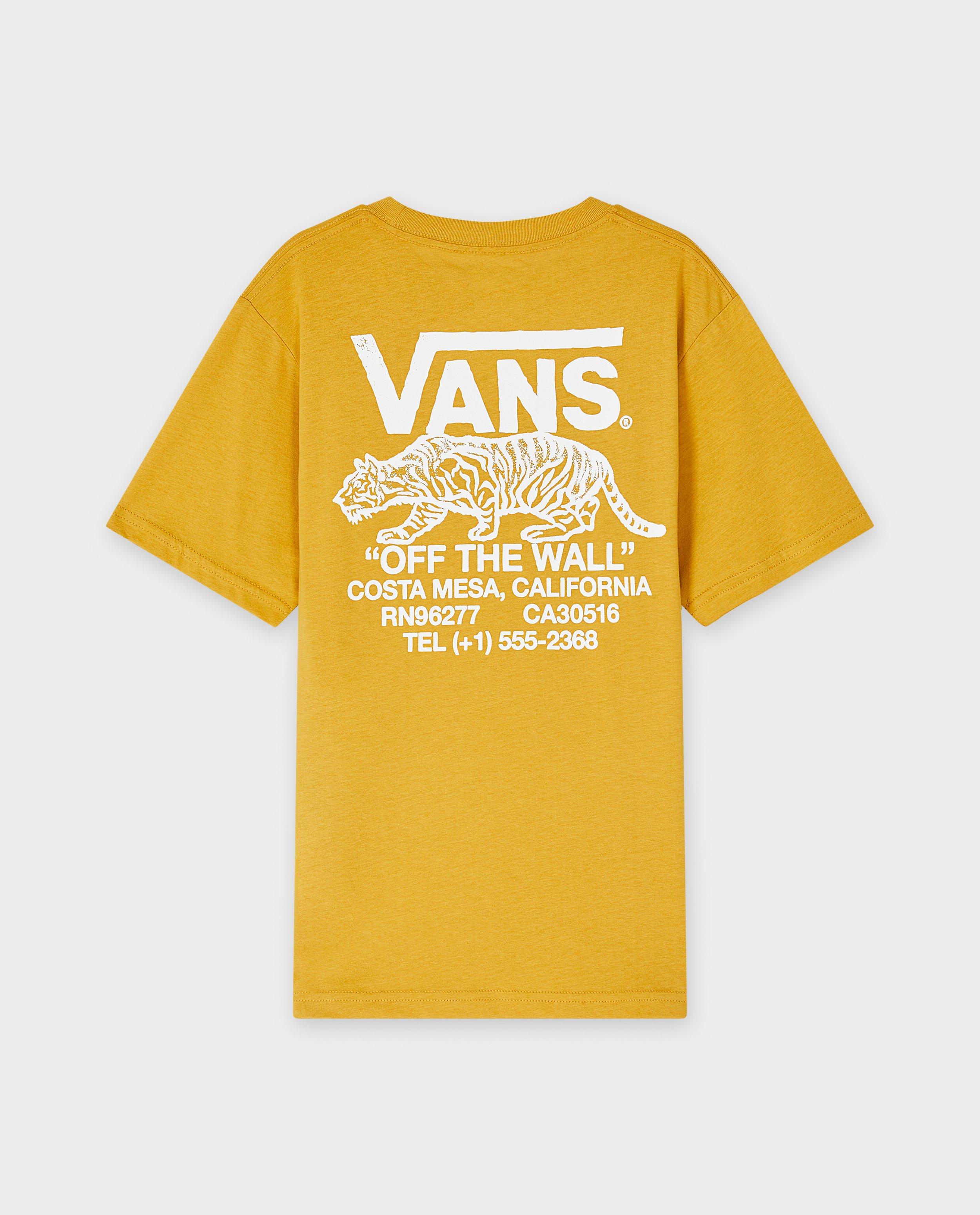 Tricou Vans galben închis