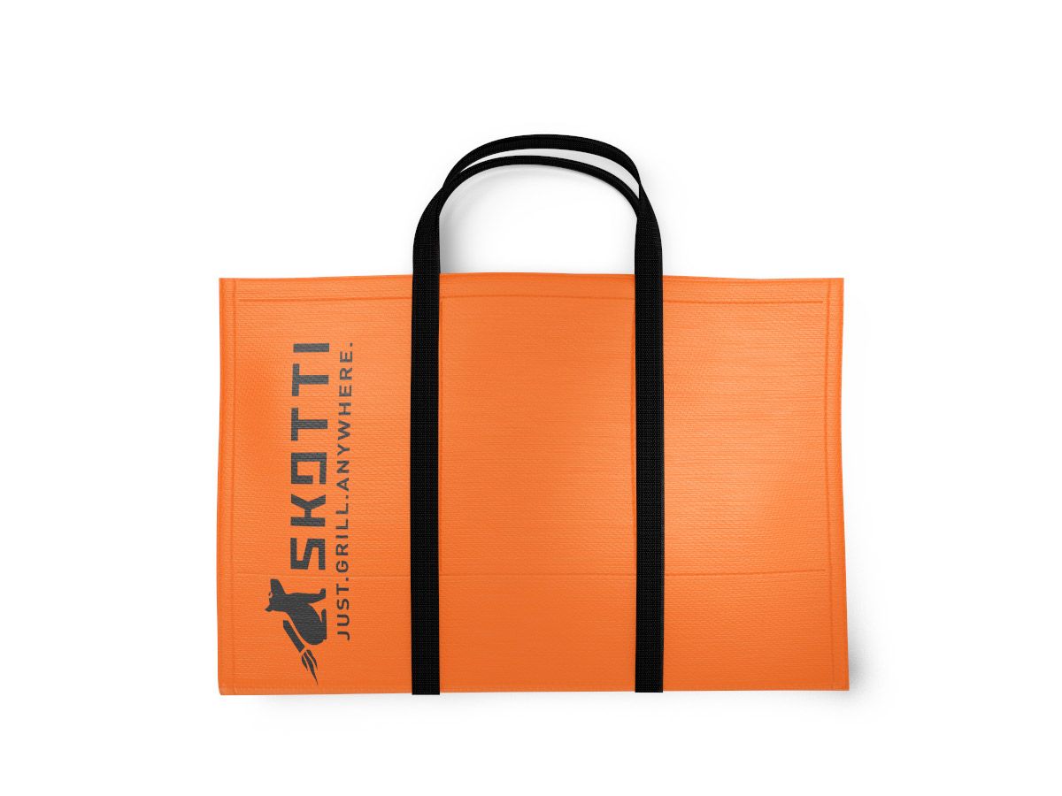 Skotti Grill faltbarer Gasgrill mit Trägertasche