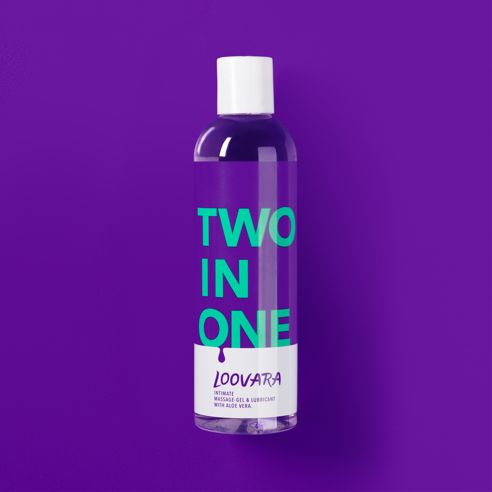loovara TwoInOne - Lubrifiant et gel pour les préliminaires gel lubrifiant