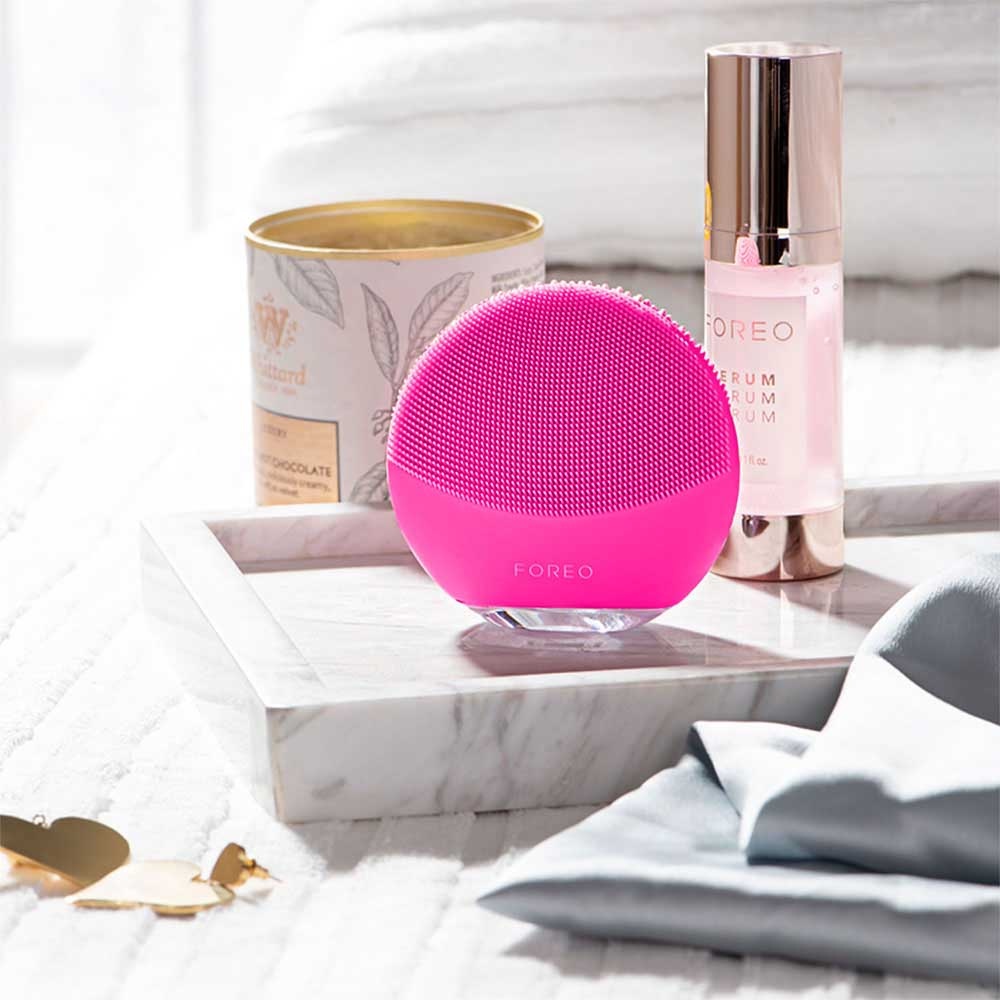 foreo LUNA Mini 3 Fuchsia Brosse nettoyante pour le visage