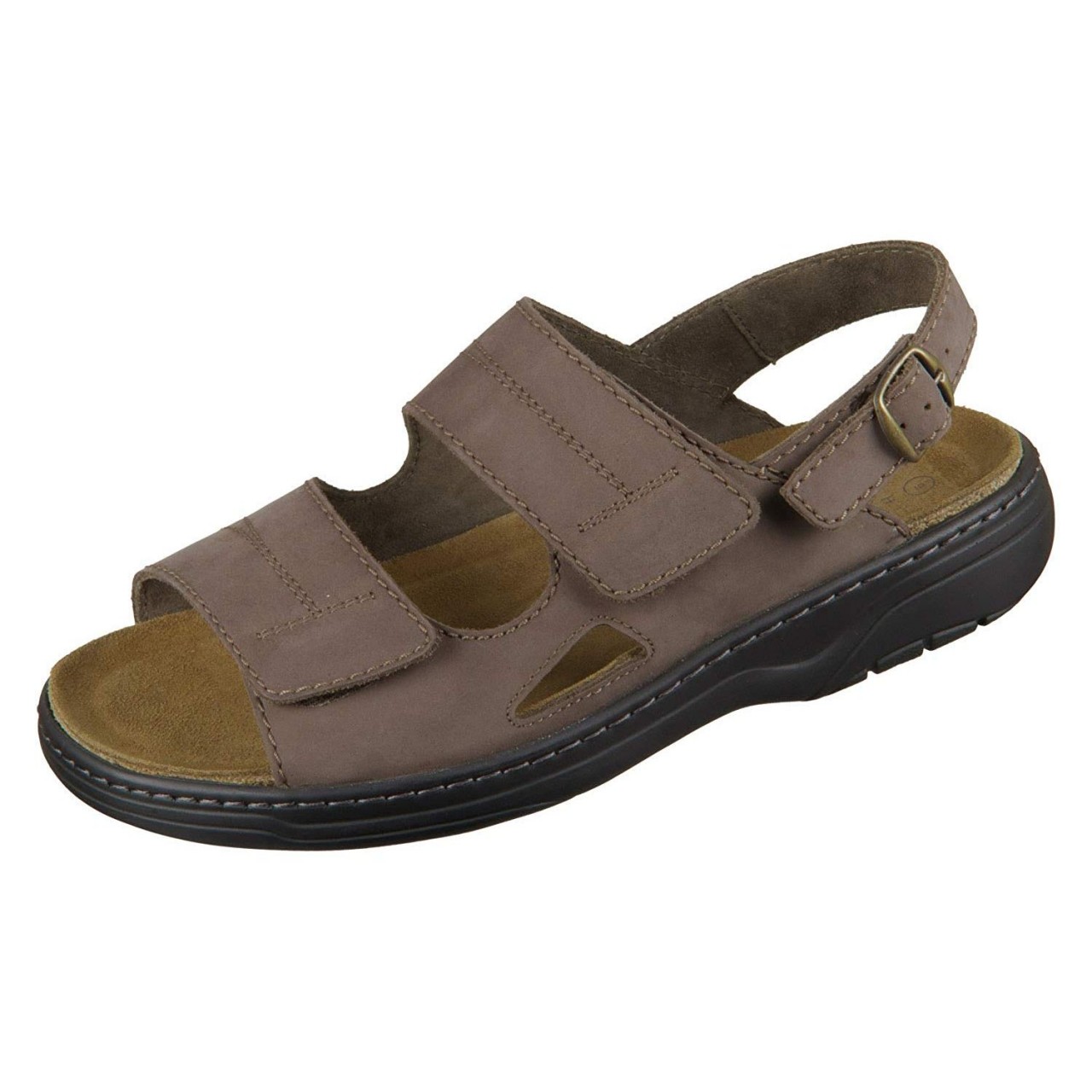 SOLIDUS Komfort Sandalen braun Men Spezial 061
