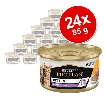 PURINA PRO PLAN Kitten Healthy Start 24 x 85 g