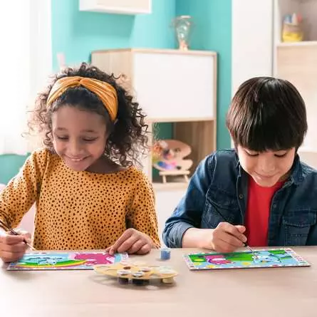 CreArt Zauberhafte Einhörner - Malen nach Zahlen für Kinder ab 5 Jahren