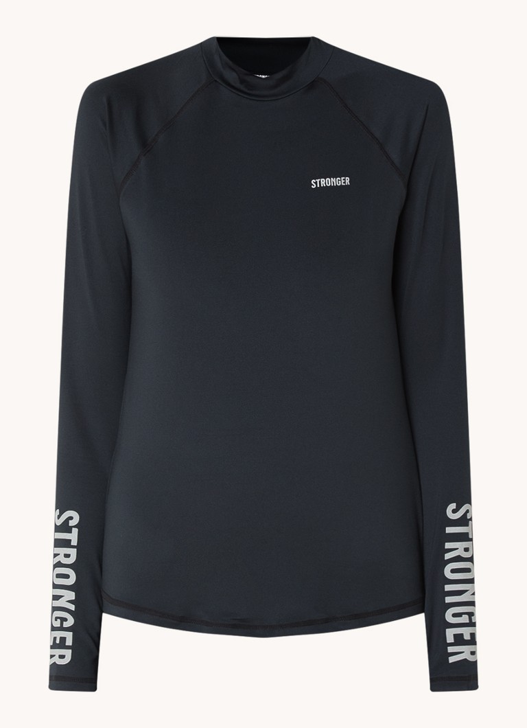 STRONGER  Trainings longsleeve met logo