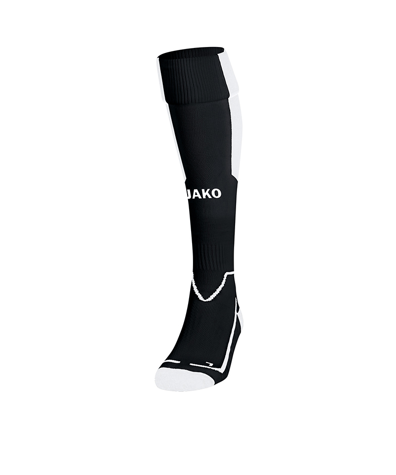 Jako Lazio Stutzenstrumpf Schwarz Weiss F80