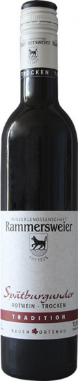 2022 Spätburgunder Rotwein Tradition trocken 0,5 L - Winzergenossenschaft Rammersweier