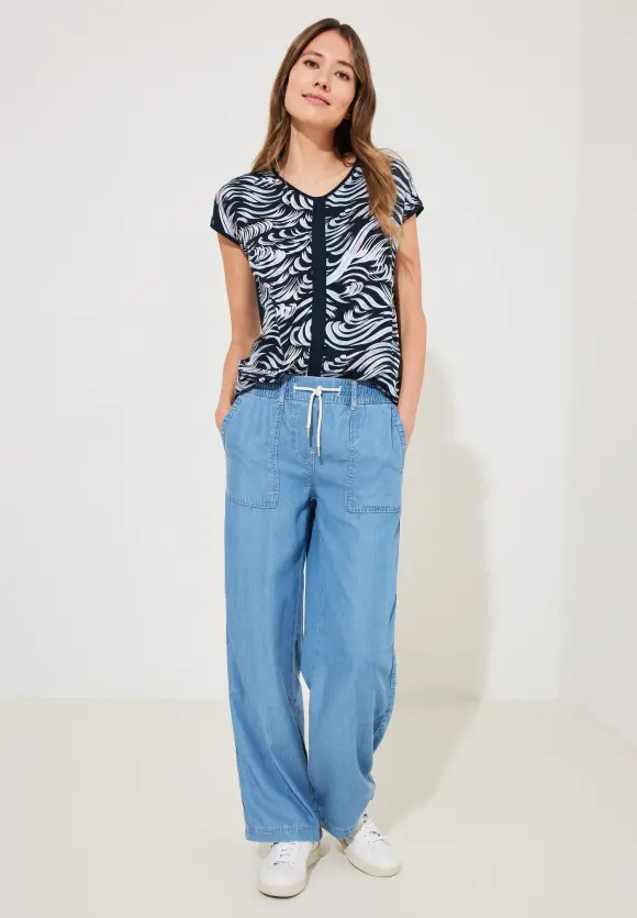 CECIL Materialmix Shirt